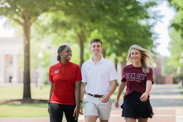 Students Walking